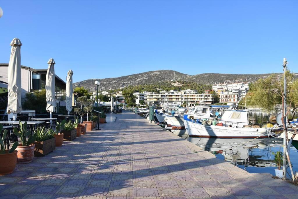 Modern Studio Next To The Sea! Porto Rafti Exterior foto